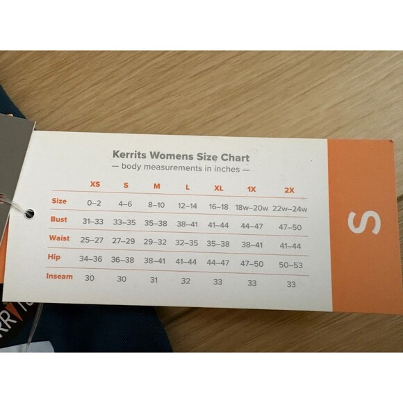 Kerrits Women's Small S Flow Rise Tights Silicone Knee Patch Teal Blue - Picture 9 of 14